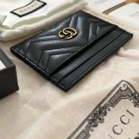 Gucci GG Marmont Card Case - Picture 11 of 12